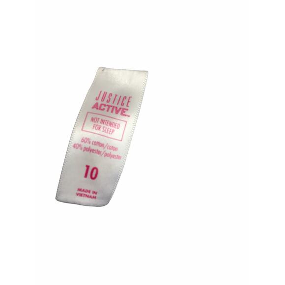 Justice Active Heathered Gray Athletic Sweat Shorts Kid's Youth Size 10 - Picture 6 of 7